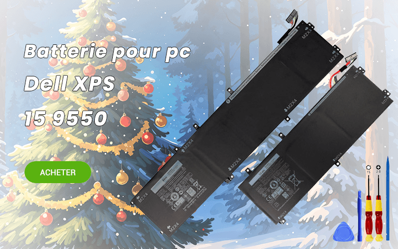 Batterie pour ordinateur portable Dell XPS 15 9550