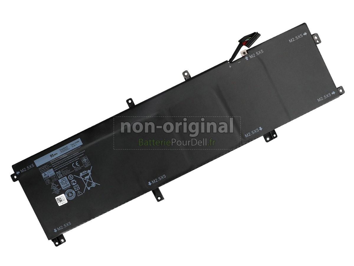 6 cellules 91Wh batterie pour pc portable Dell Precision M3800