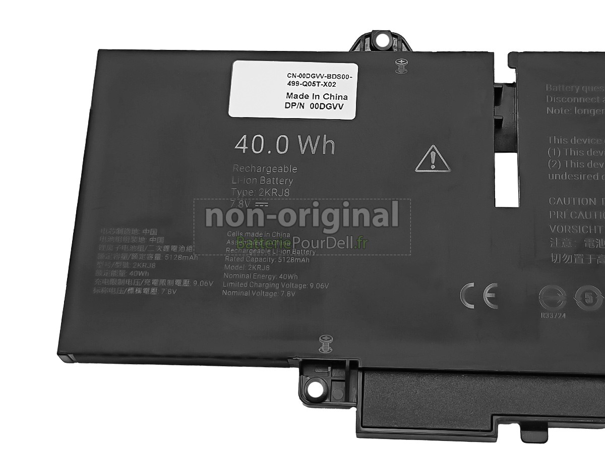 batterie pour pc portable Dell 0DGVV