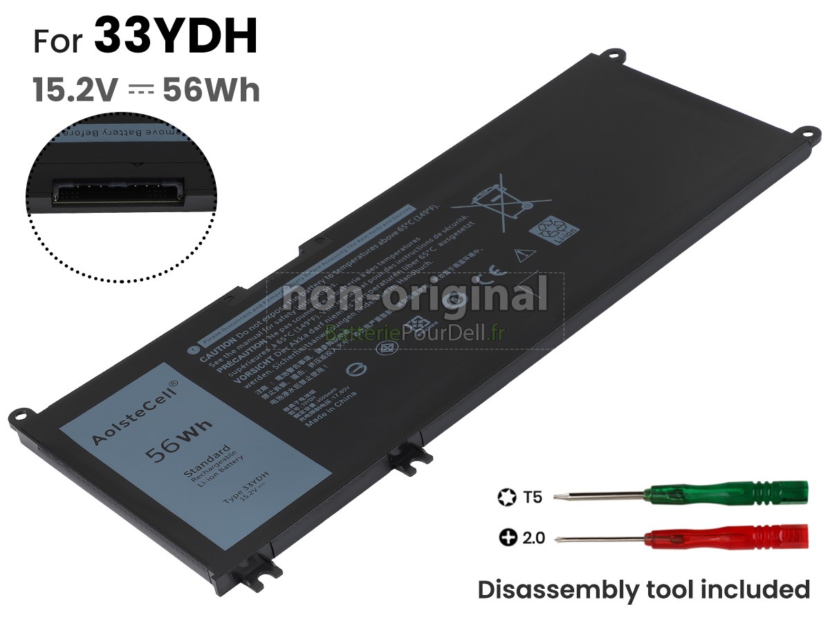 Batterie pour PC portable Dell G2053 A01