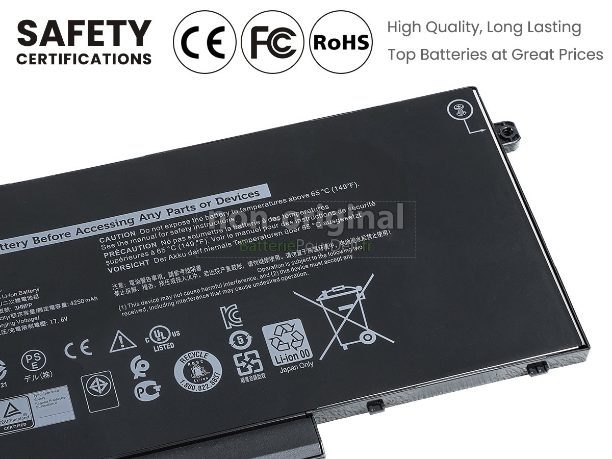 batterie pour pc portable Dell Latitude 5501