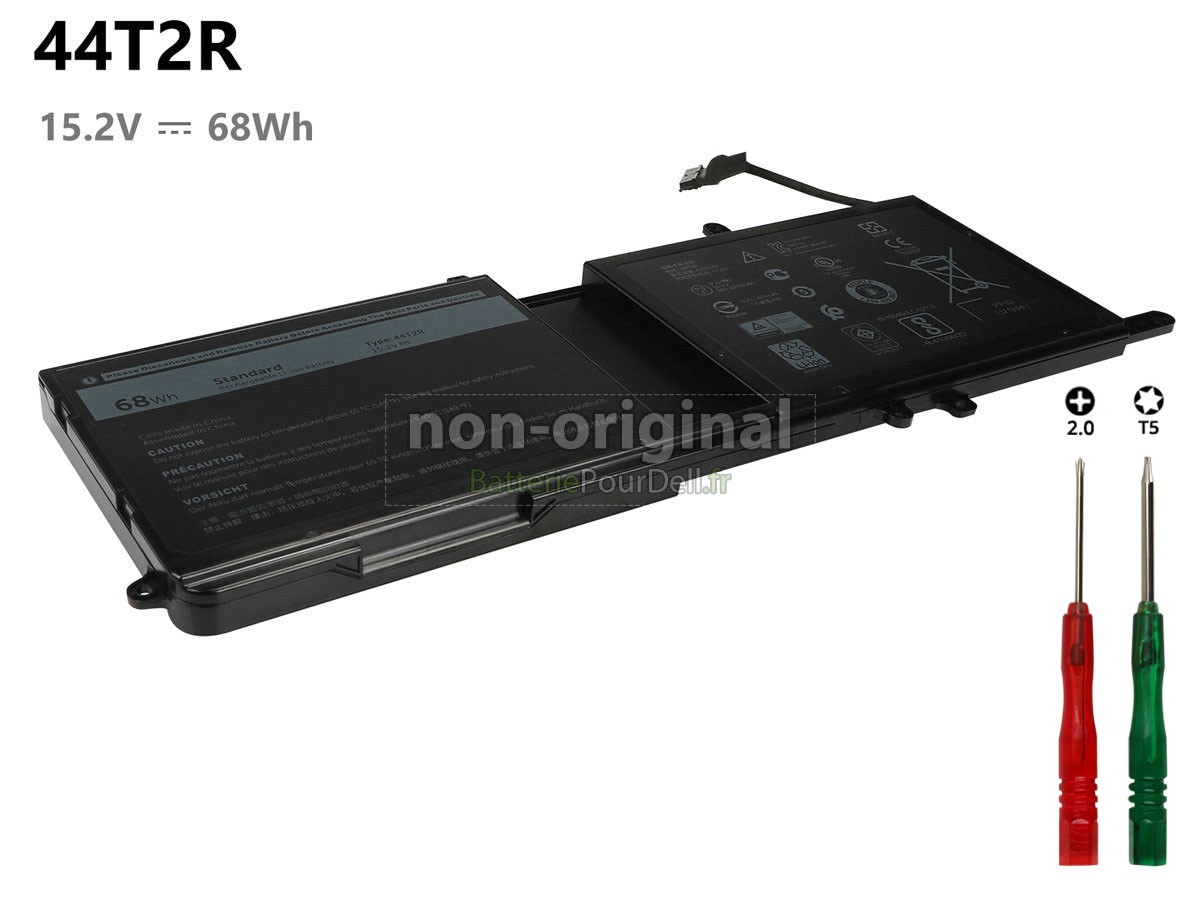 4 cellules 68Wh batterie pour pc portable Dell AW15R4-7675SLV