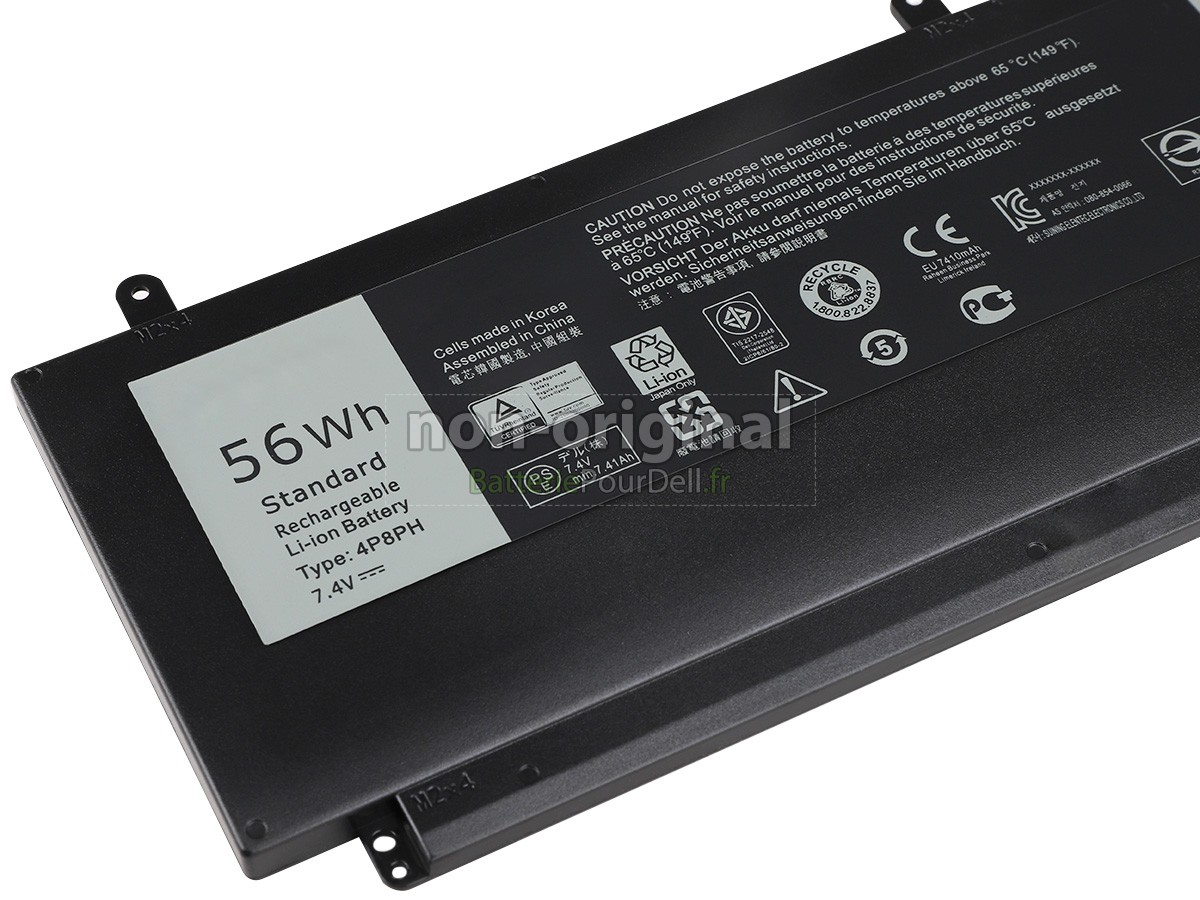 4 cellules 56Wh batterie pour pc portable Dell Inspiron 7548-7286SLV