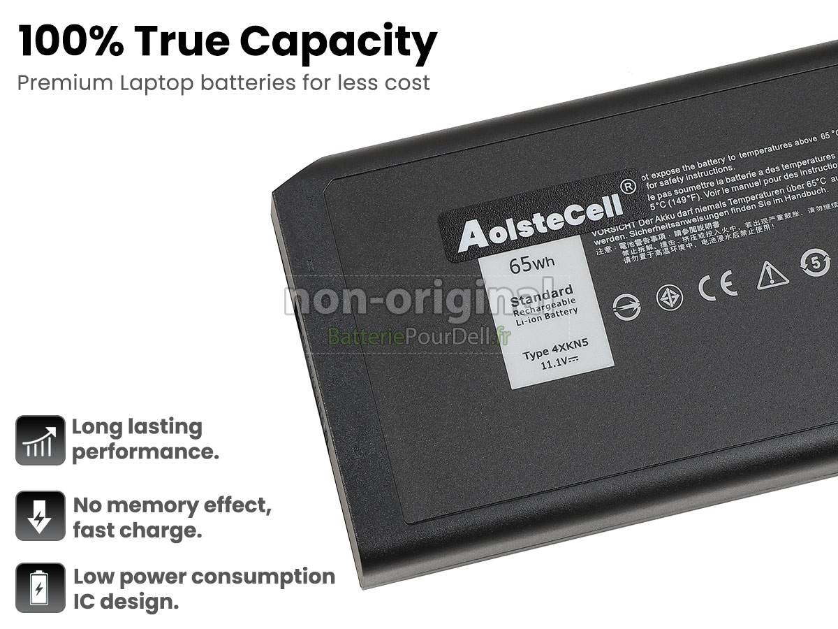 batterie pour pc portable Dell X8VWF