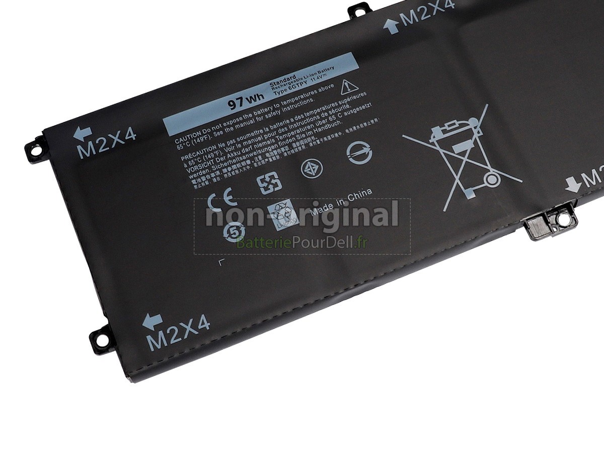 Batterie pour PC portable Dell 6GTPY