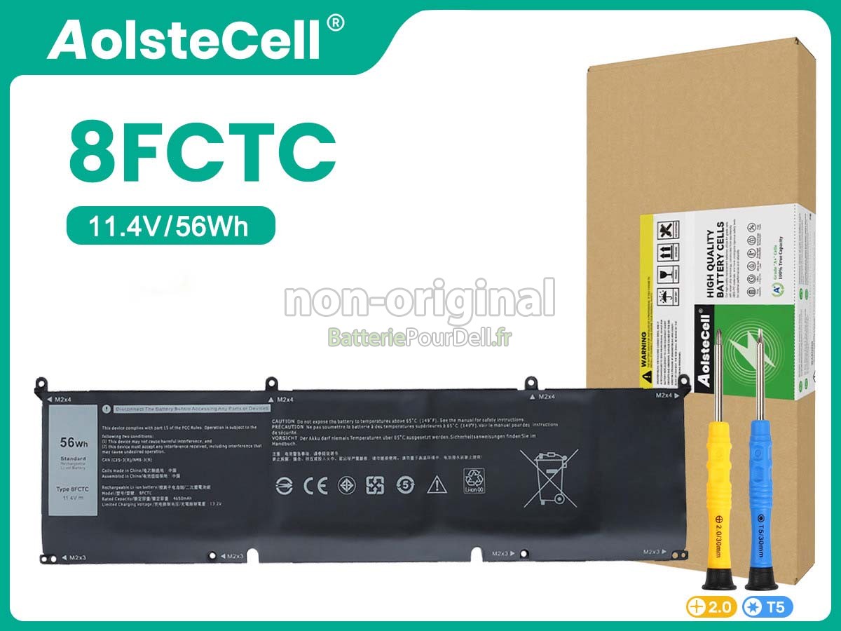 batterie pour pc portable Dell 8FCTC