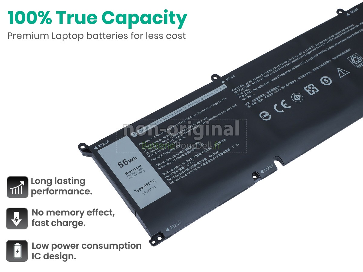 batterie pour pc portable Dell 8FCTC