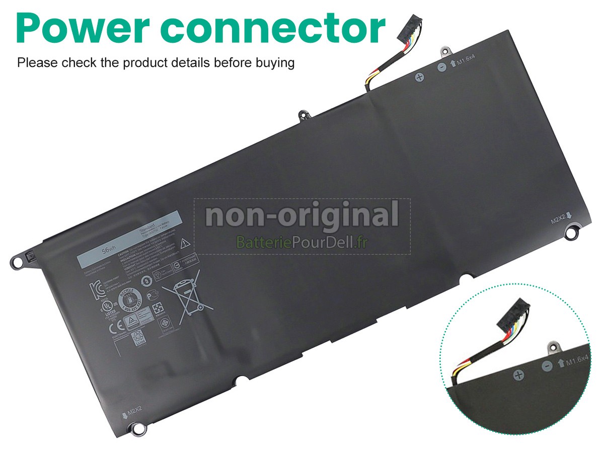 batterie pour pc portable Dell P54G002