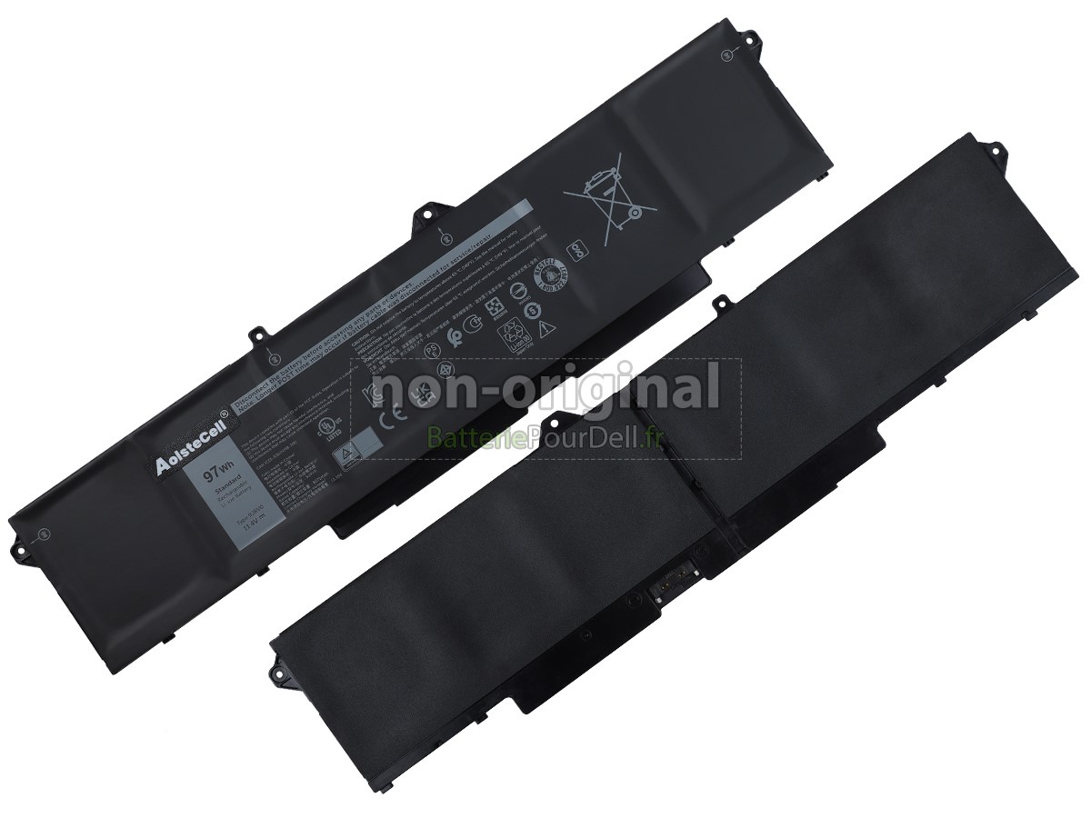 Batterie pour ordinateur portable DELL Precision, 11.4V, 97WH