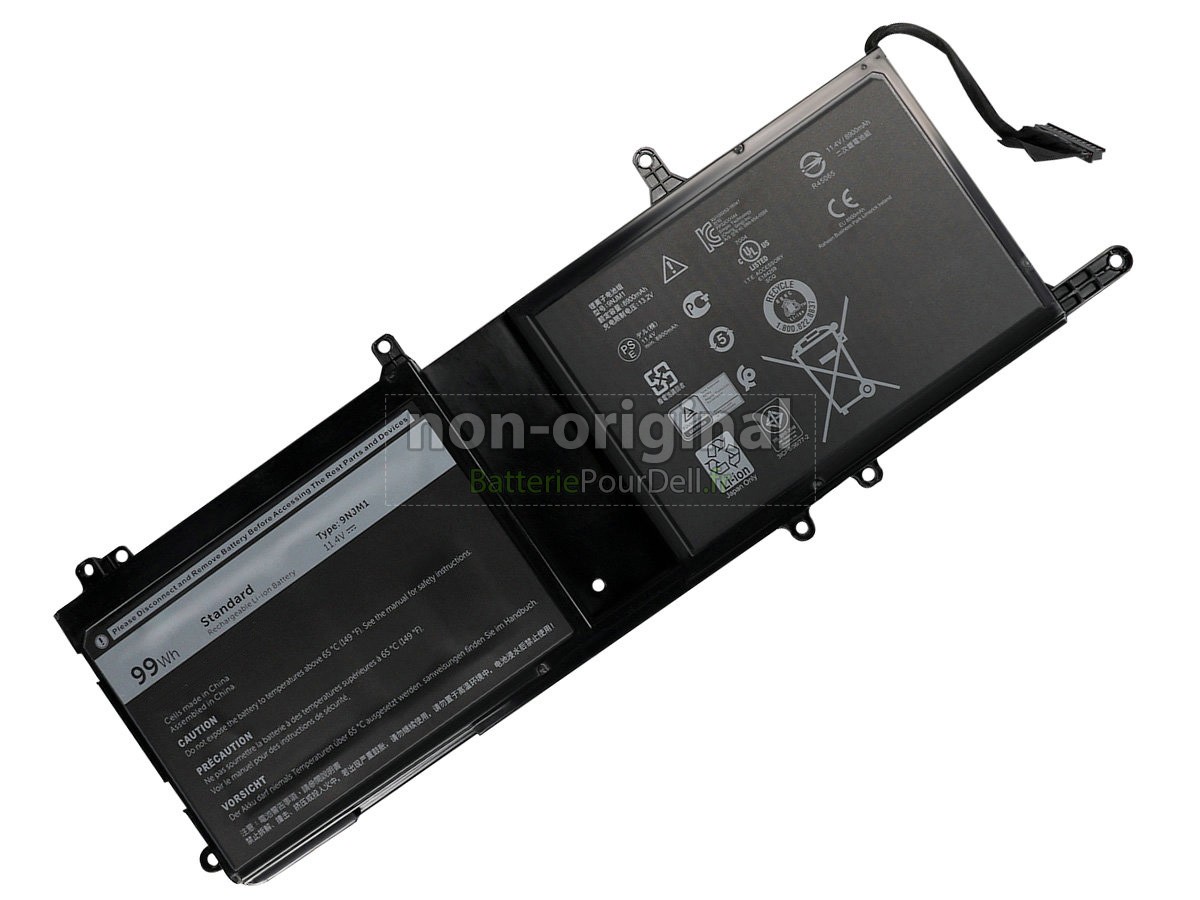 6 cellules 99Wh batterie pour pc portable Dell P69F002