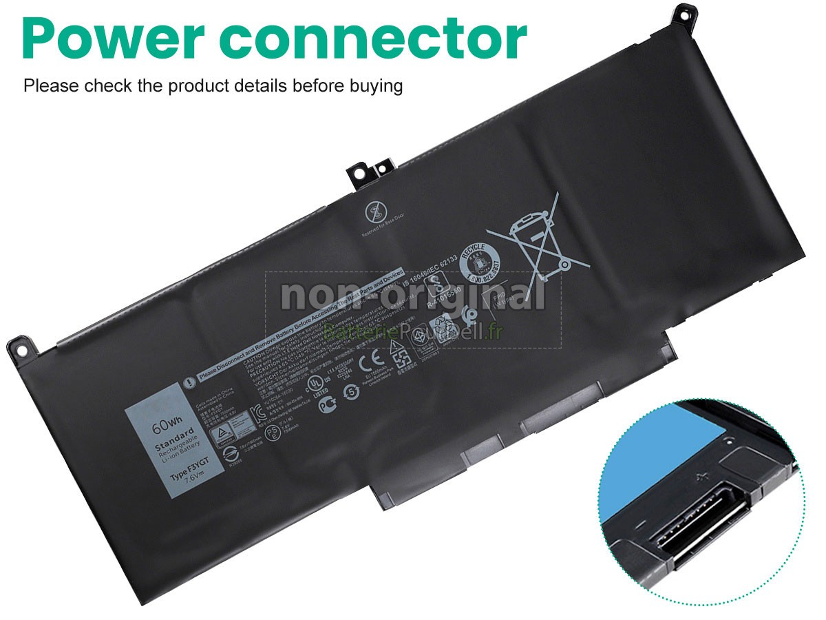 batterie pour pc portable Dell F3YGT