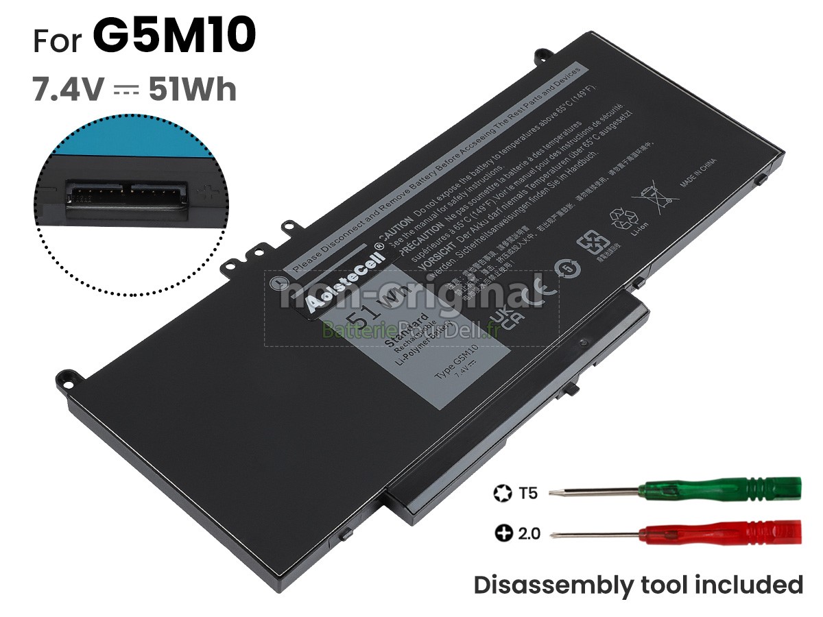 batterie pour pc portable Dell Latitude E5250