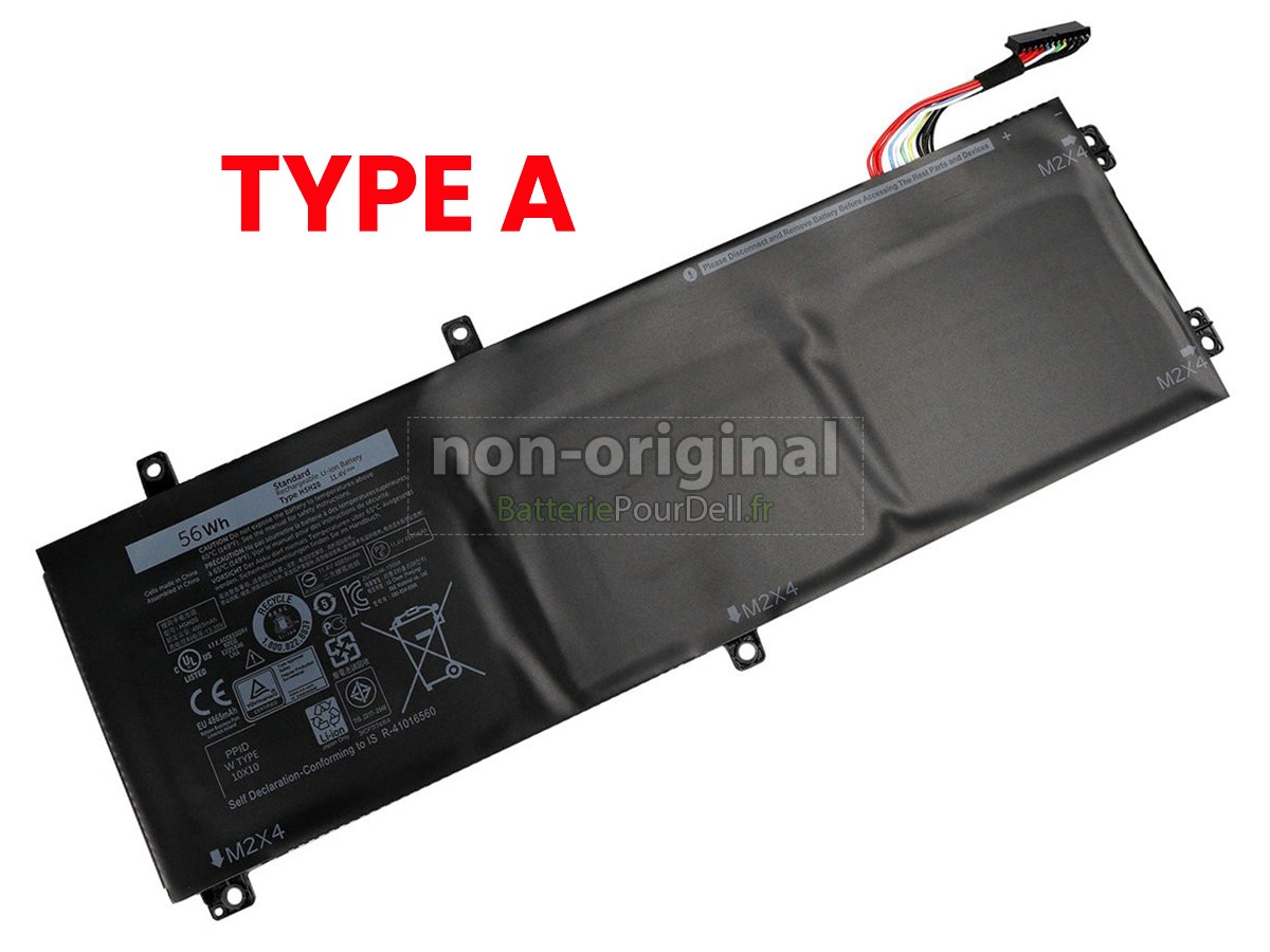 Batterie ordinateur portable DELL 6GTPY pour Dell XPS 15 9570 9560