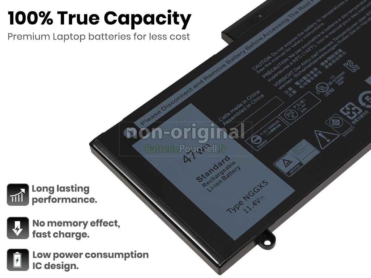 batterie pour pc portable Dell WYJC2