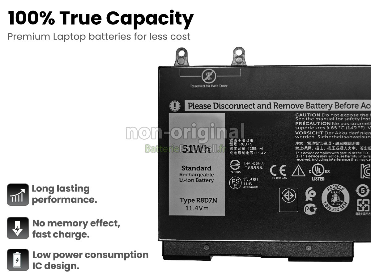 batterie pour pc portable Dell Latitude 5401