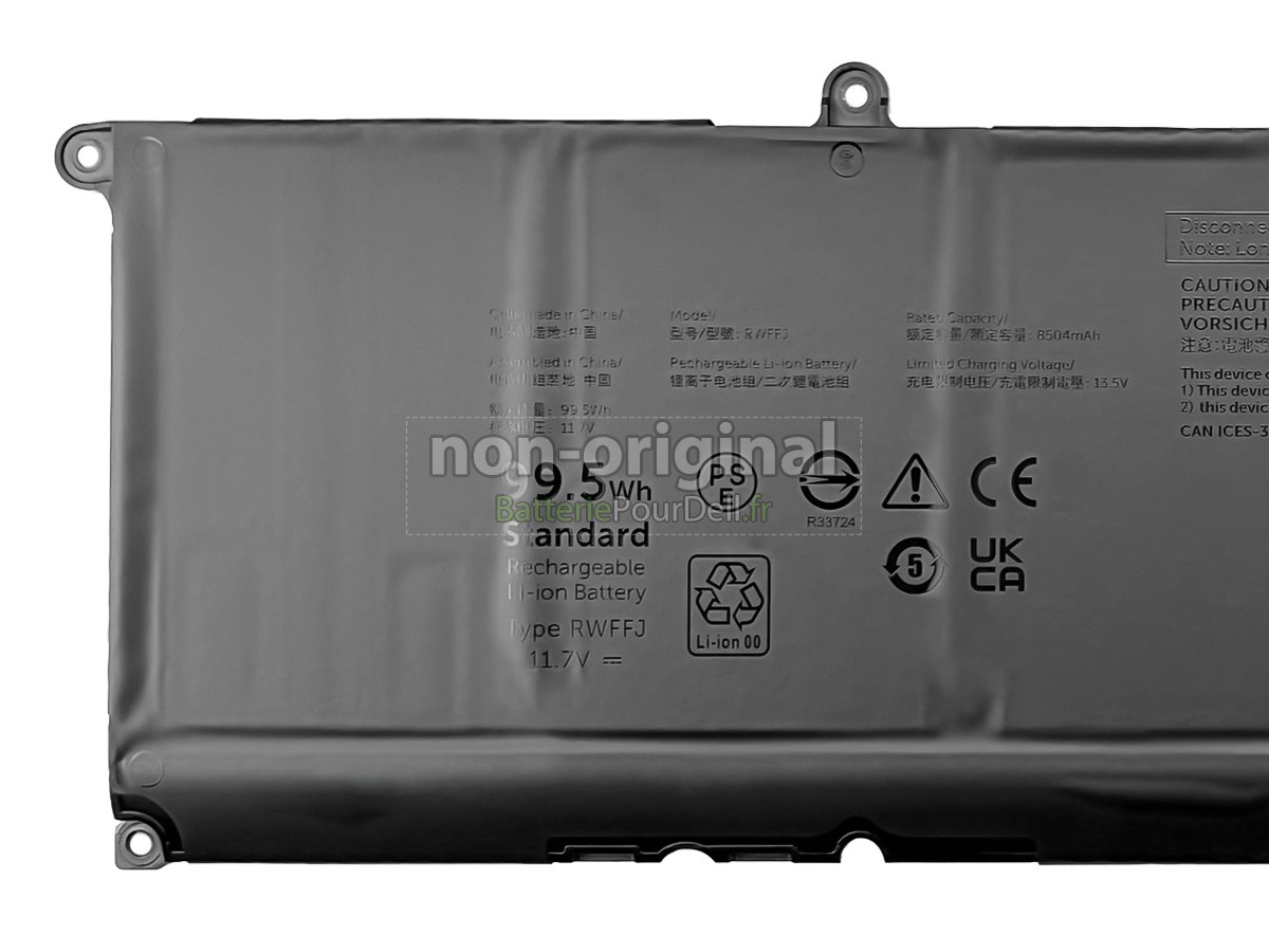 batterie pour pc portable Dell 0WPGCC