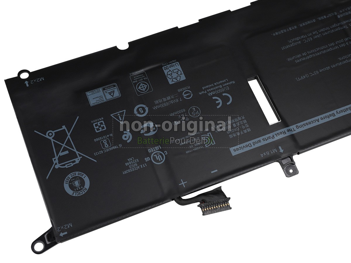 batterie pour pc portable Dell XPS 13 7390