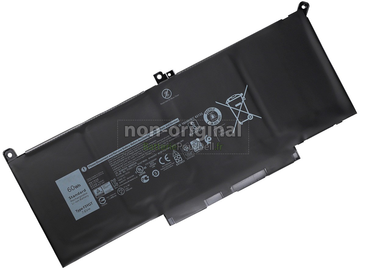 4 cellules 60Wh batterie pour pc portable Dell P28S001