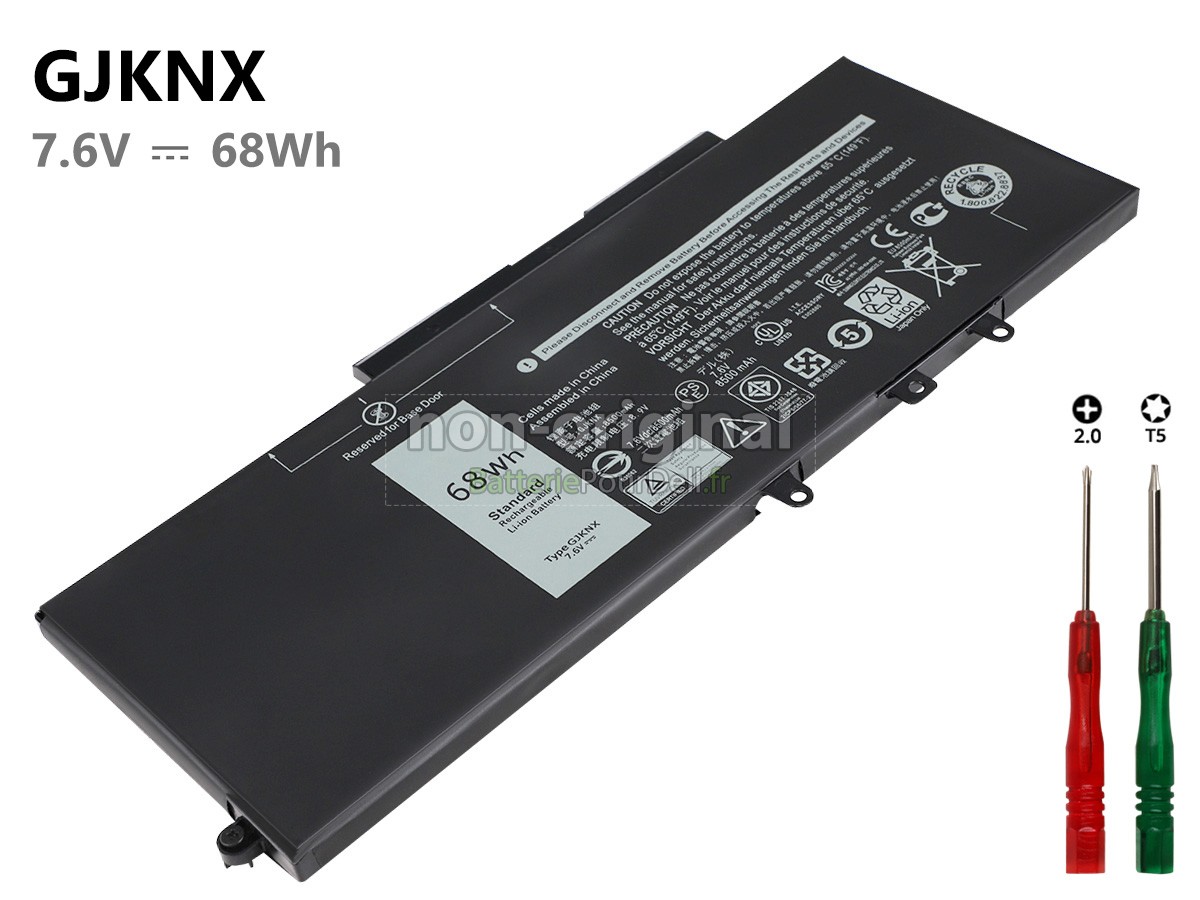 batterie pour pc portable Dell GJKNX