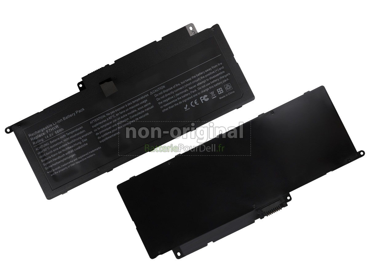 4 cellules 58Wh batterie pour pc portable Dell Inspiron N7537