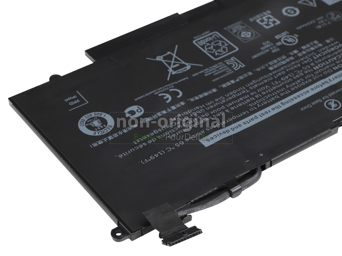 4 cellules 60Wh batterie pour pc portable Dell Latitude 7389 2-IN-1