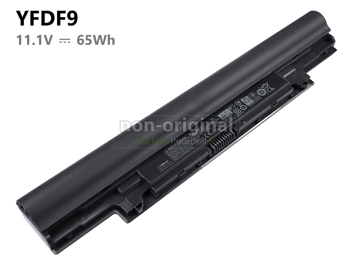 6 cellules 65Wh batterie pour pc portable Dell 451-12177