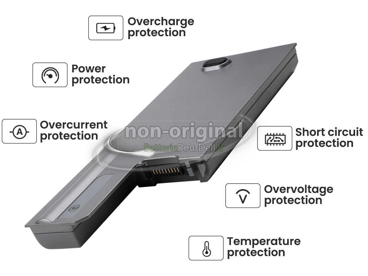 9 cellules 6600mAh batterie pour pc portable Dell Precision M65