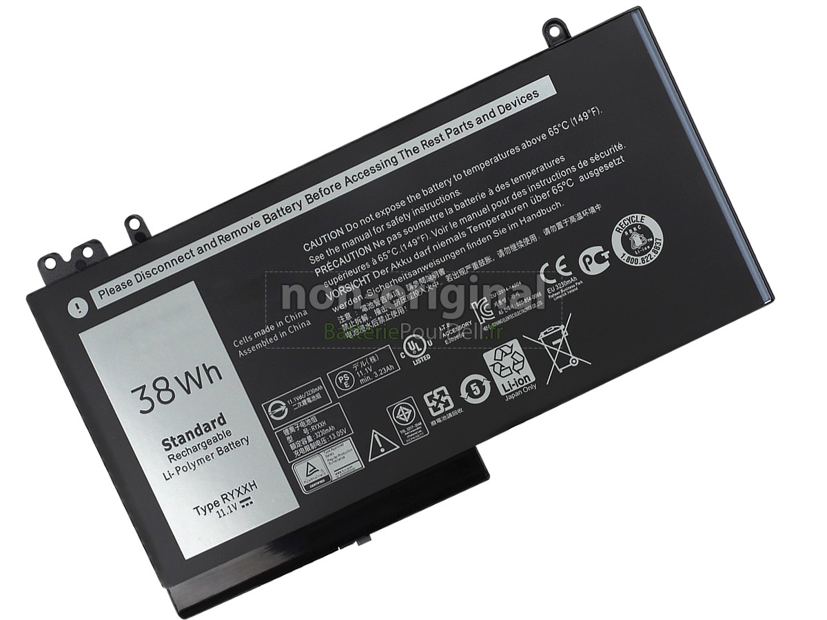 batterie pour pc portable Dell P62G