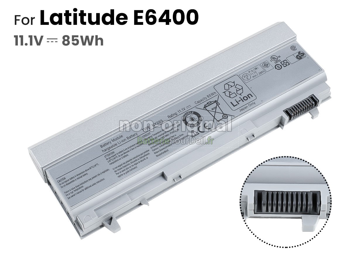 batterie pour pc portable Dell Latitude E6400 ATG