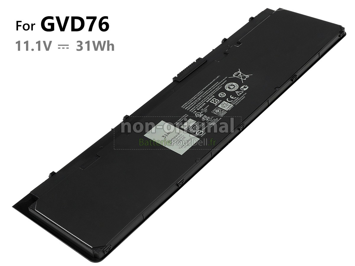 3 cellules 31Wh batterie pour pc portable Dell P22S