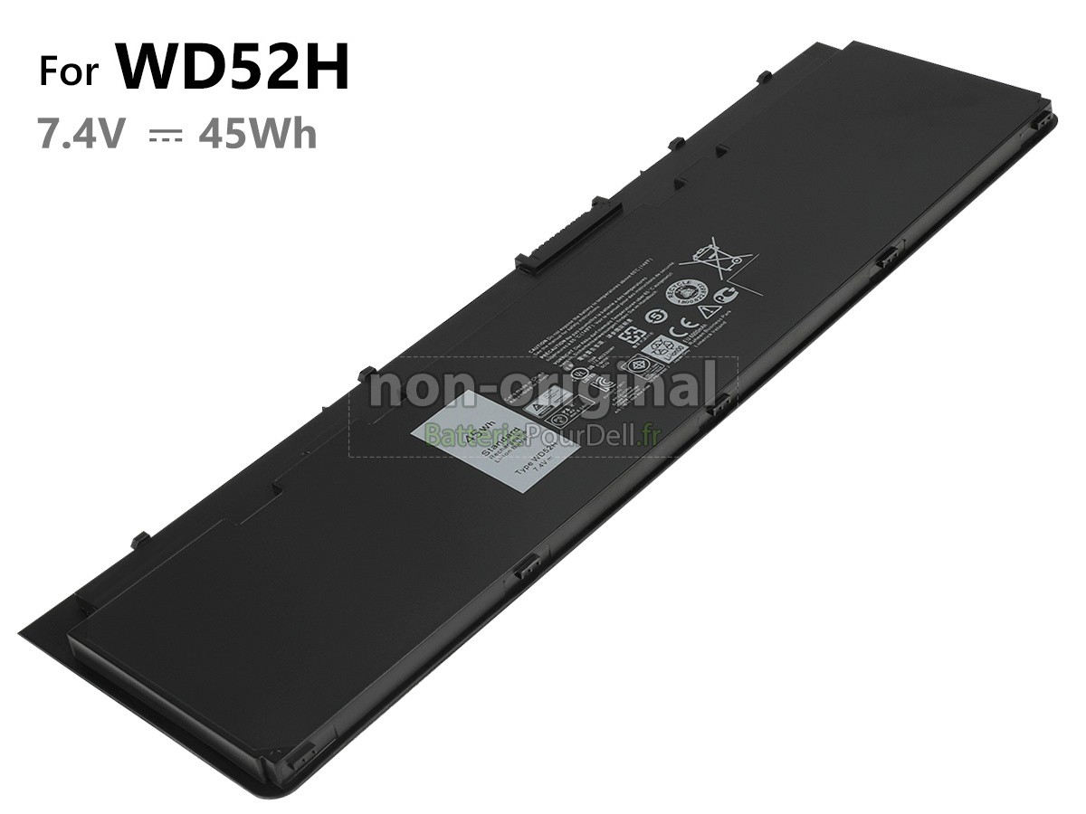 4 cellules 45Wh batterie pour pc portable Dell P22S001