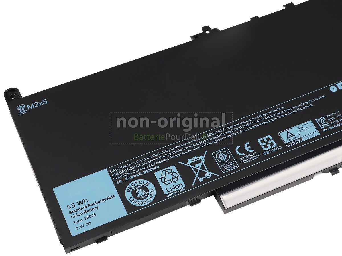 4 cellules 55Wh batterie pour pc portable Dell P61G001