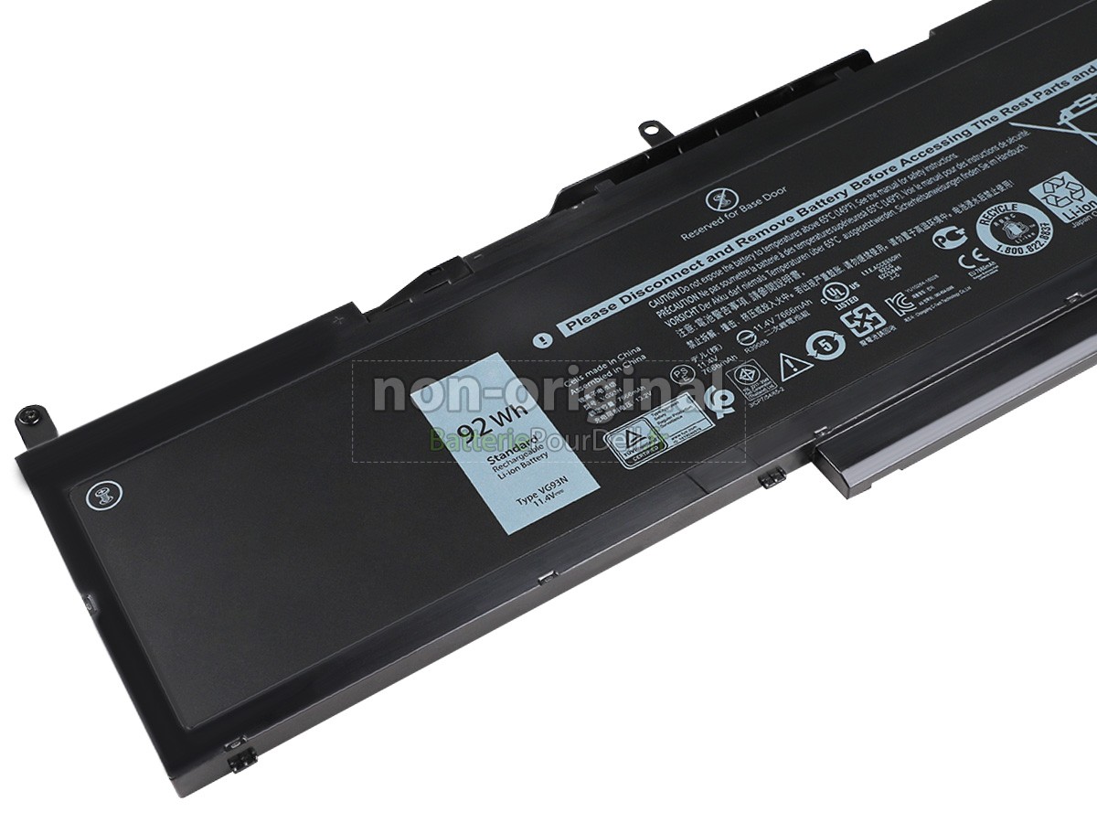 batterie pour pc portable Dell P72G003