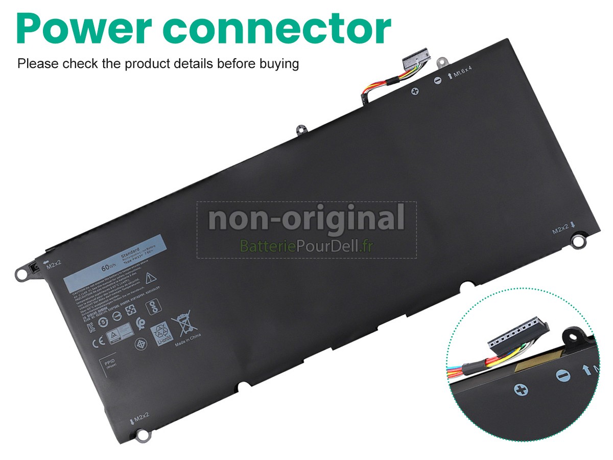 batterie pour pc portable Dell P54G002
