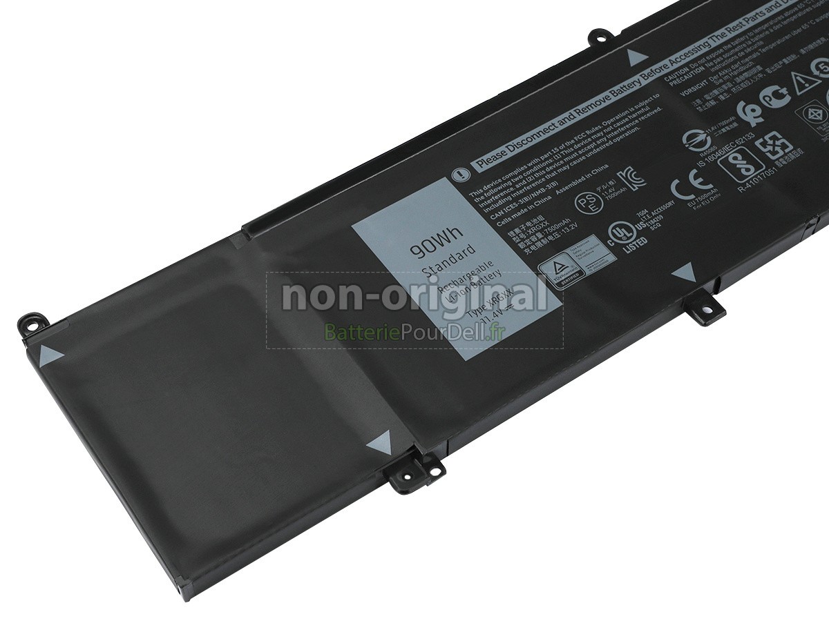 6 cellules 90Wh batterie pour pc portable Dell P40E001